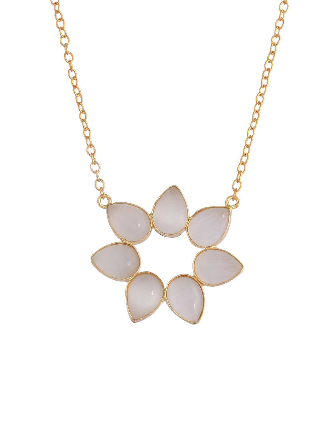 VOJ Women Gold Color stainless steel Jewellery Set - Distacart