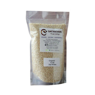 Satjeevan Organic Urad Dal White - Distacart