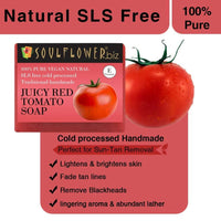 Thumbnail for Soulflower Juicy Red Tomato Handmade Soap - Distacart