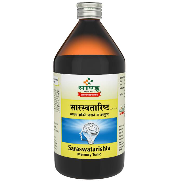 Sandu Saraswatarishta Memory Tonic - Distacart