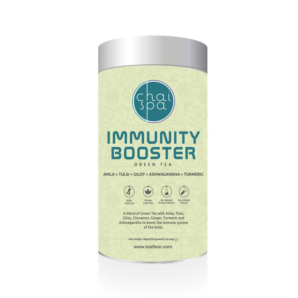 Chai Spa Immunity Booster Green Tea - Distacart