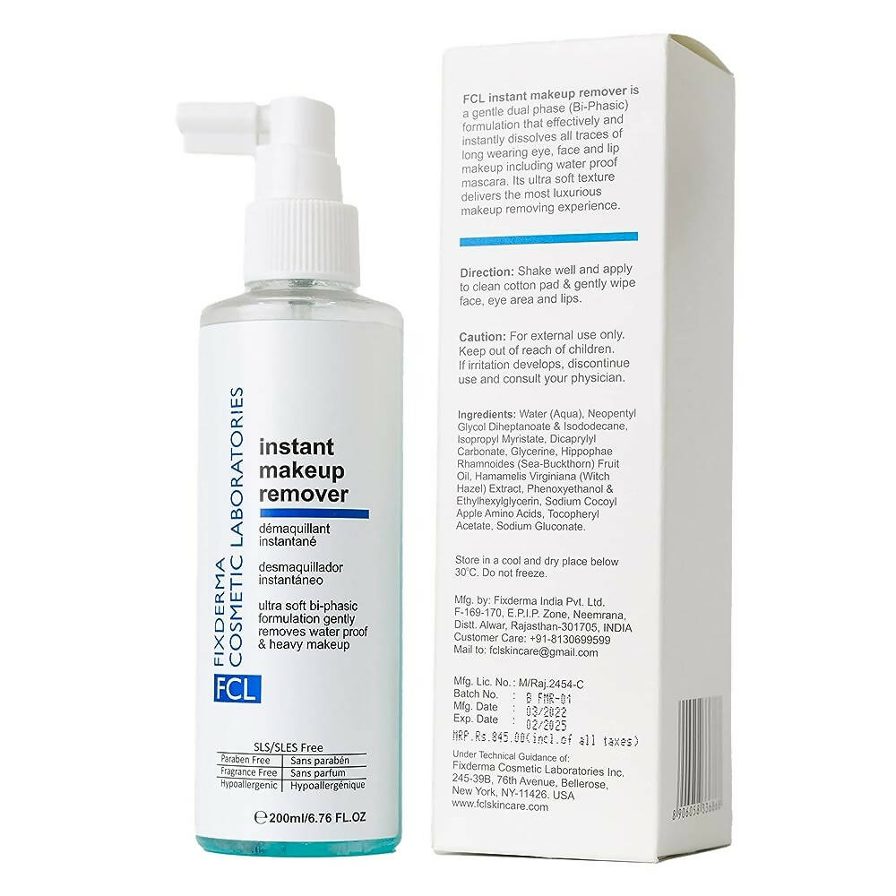 Fixderma (FCL) Instant Makeup Remover - Distacart