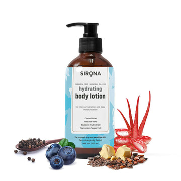 Sirona Blueberry Body Lotion for Intense Hydration - Distacart
