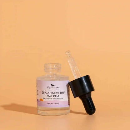 The Wellness Shop 25% AHA + 2% BHA + 5% PHA Face Serum - Distacart