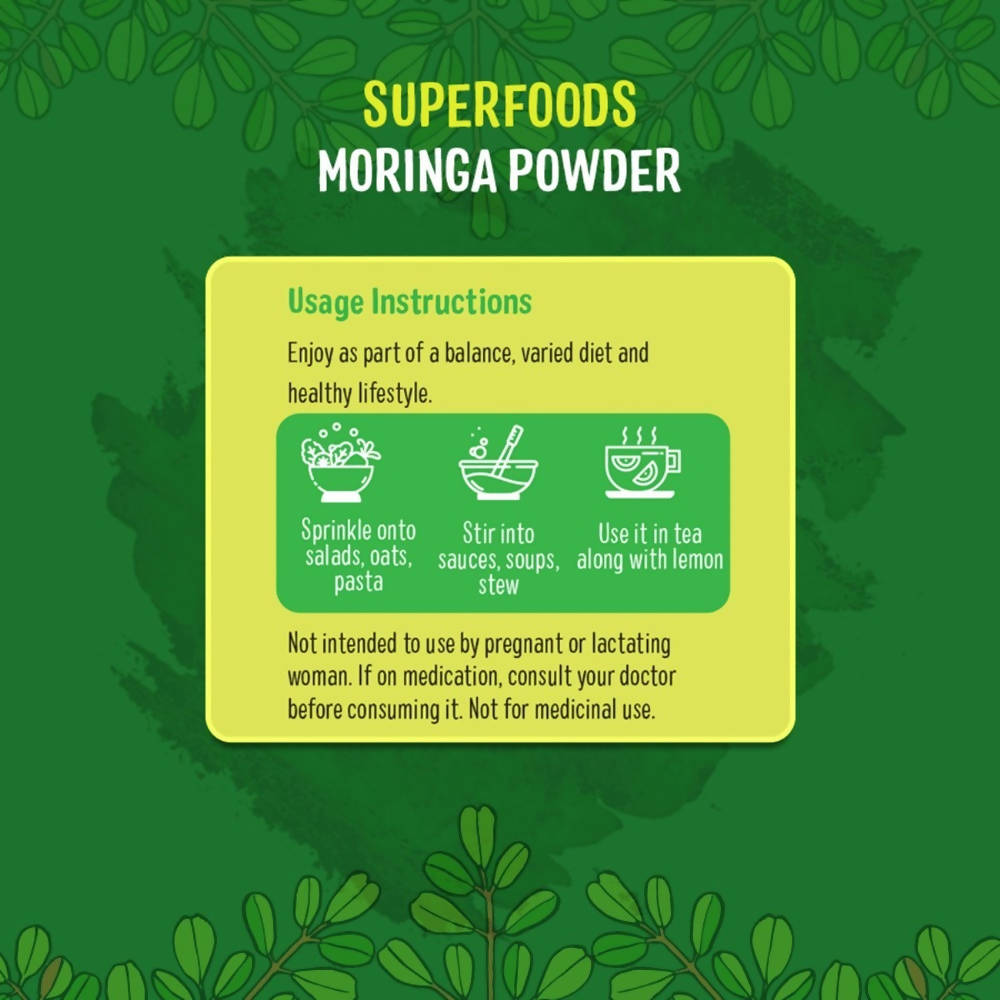 Timios Everyday Superfoods The Organic Moringa Powder - Distacart