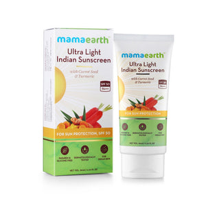 Mamaearth Ultra Light Indian Sunscreen For Sun Protection