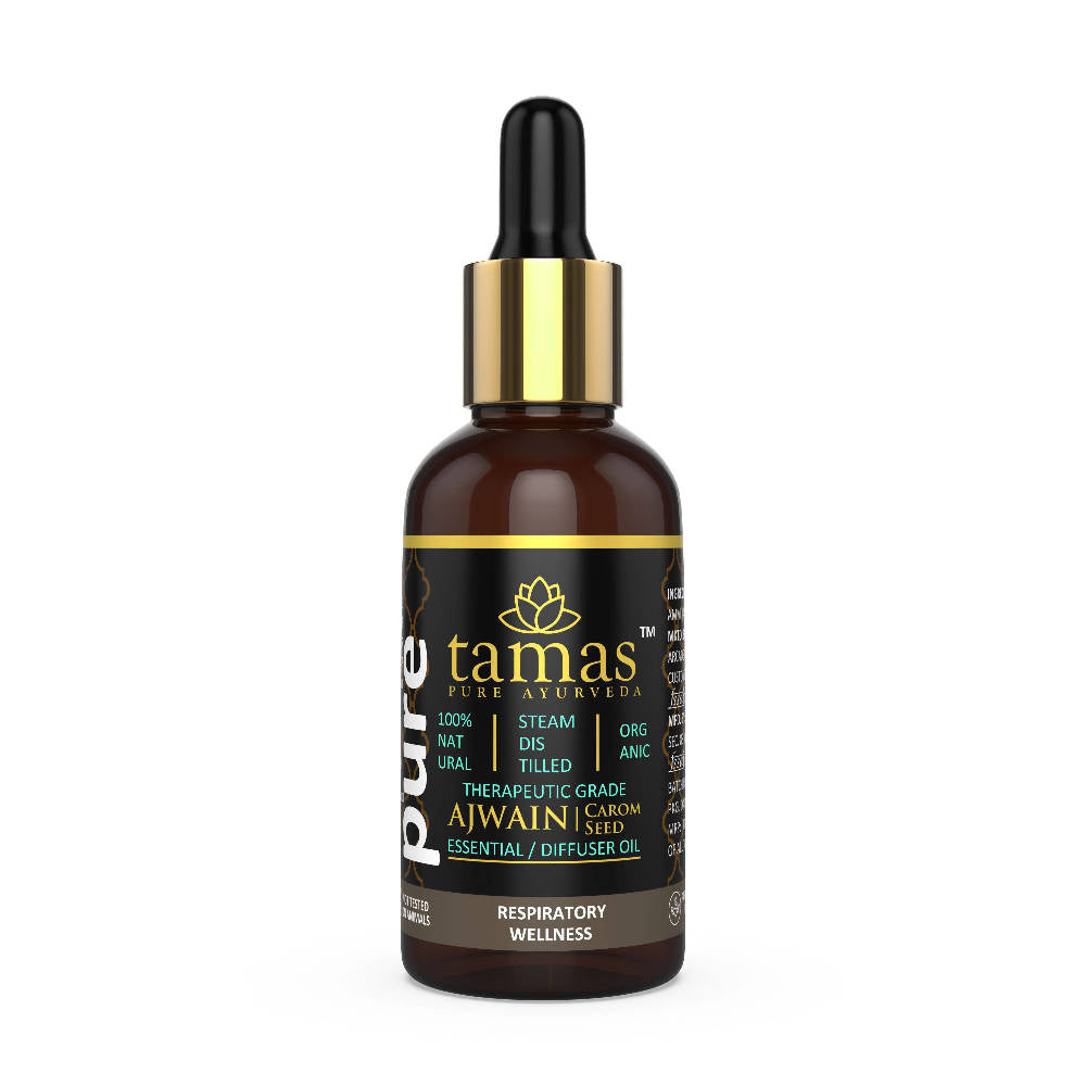 Tamas Pure Ayurveda Organic Ajwain/ Carom Seed Essential Oil