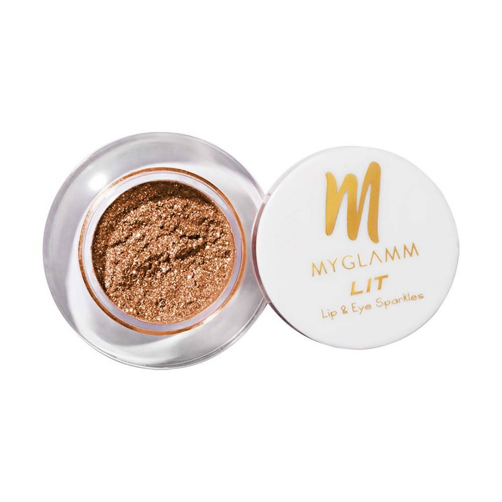 MyGlamm LIT Lip & Eye Sparkle (Crown Jewels) - Distacart