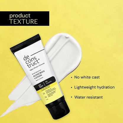 Deconstruct Broad Spectrum Sunscreen Lotion - Distacart