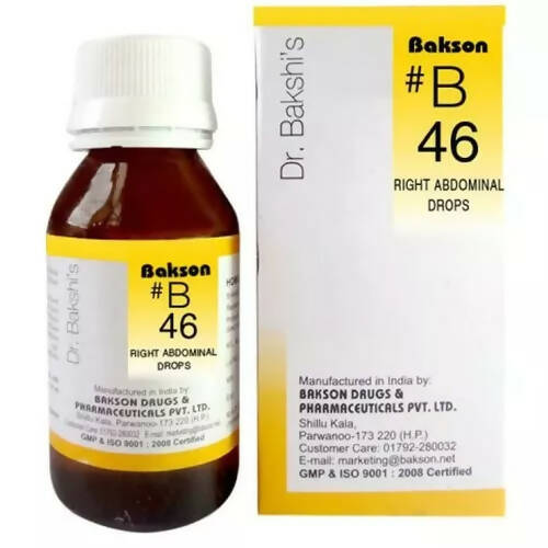 Bakson's Homeopathy B46 Drops - Distacart