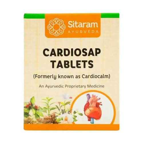 Sitaram Ayurveda Cardiosap Tablets - Distacart