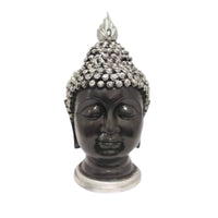 Thumbnail for Puja N Pujari Buddha Face Idol Silver Head