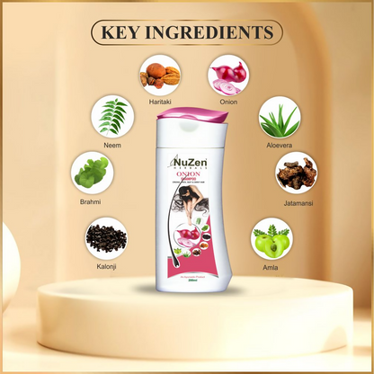 NuZen Herbals Onion Shampoo - Distacart