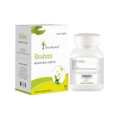 Four Seasons Brahmi Mind Wellness Tablet - Distacart