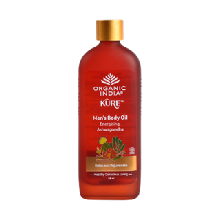 Organic India Mens Body Oil Energising Ashwagandha - Distacart