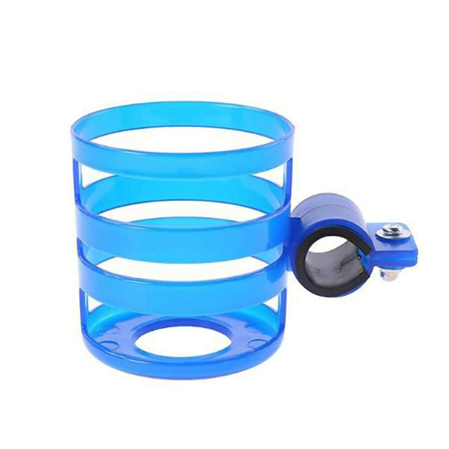 Safe-O-Kid Universal Stroller Cup Holder, Carrying Milk Bottle, Stroller/Pram For Baby, Blue - Distacart
