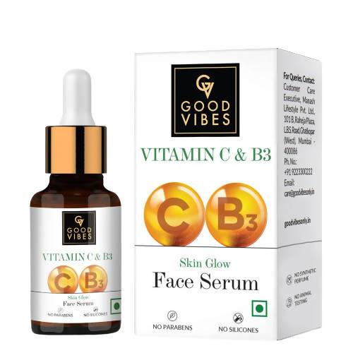 Good Vibes Vitamin C & B3 Skin Glow Face Serum