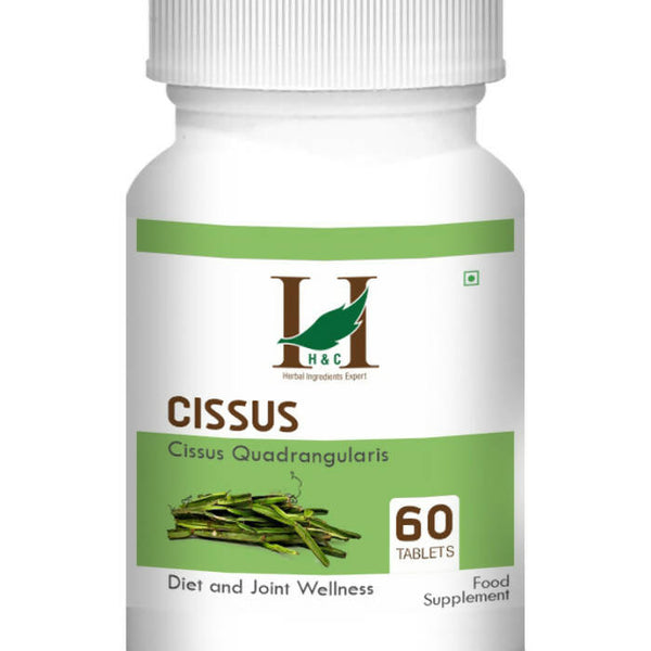 H&C Herbal Cissus / Hadjod Tablets - Distacart