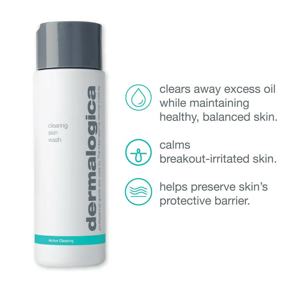 Dermalogica Clearing Skin Wash for Oily & Acne-Prone Skin - Distacart