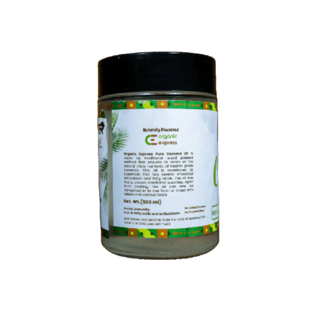 Organic Express Wood Pressed Coconut Oil - Distacart