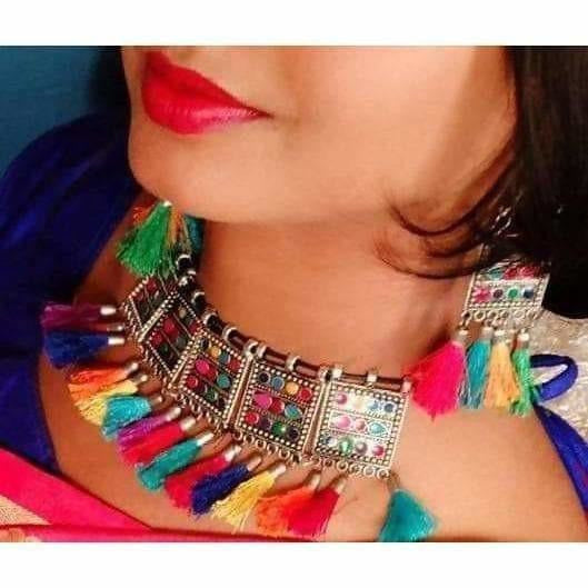 Latest traditional Jwellery set for women Color-Multicolor