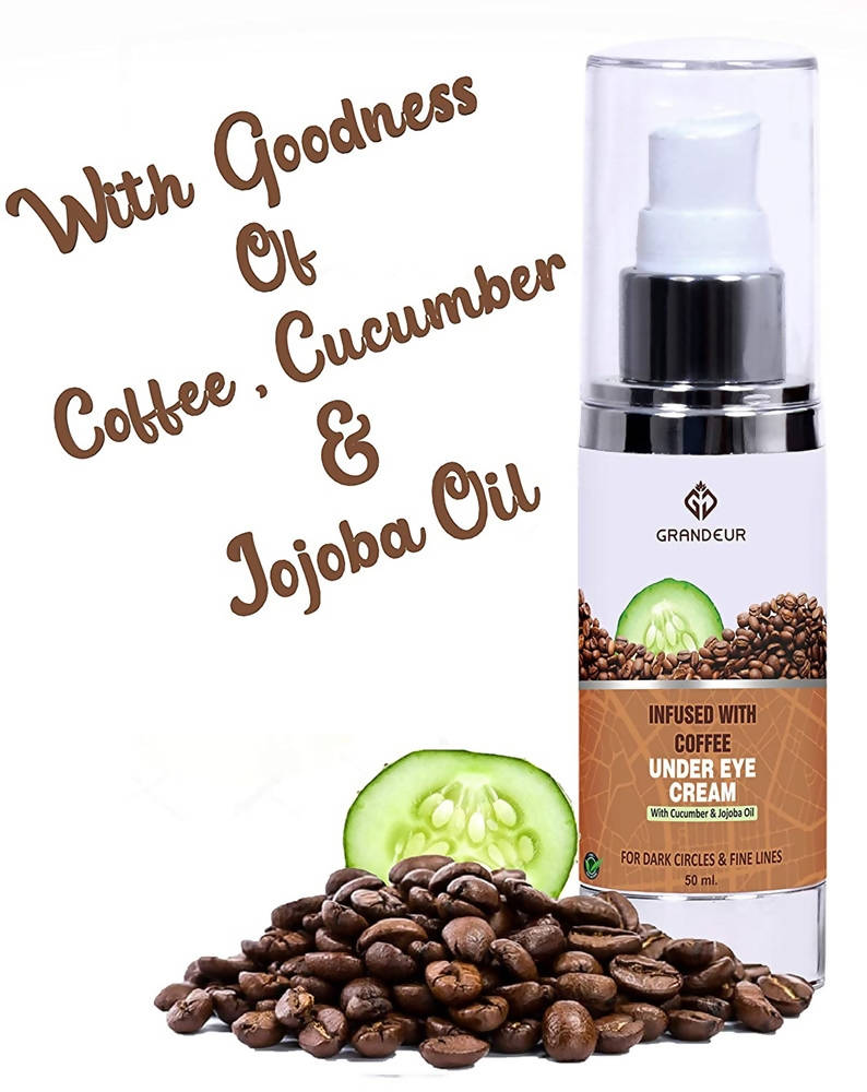 Grandeur Under Eye Cream Infused With Coffee