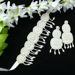 Thumbnail for Mominos Fashion Johar Kamal Handicraft Pearls Necklace with Earrings For Women - Distacart