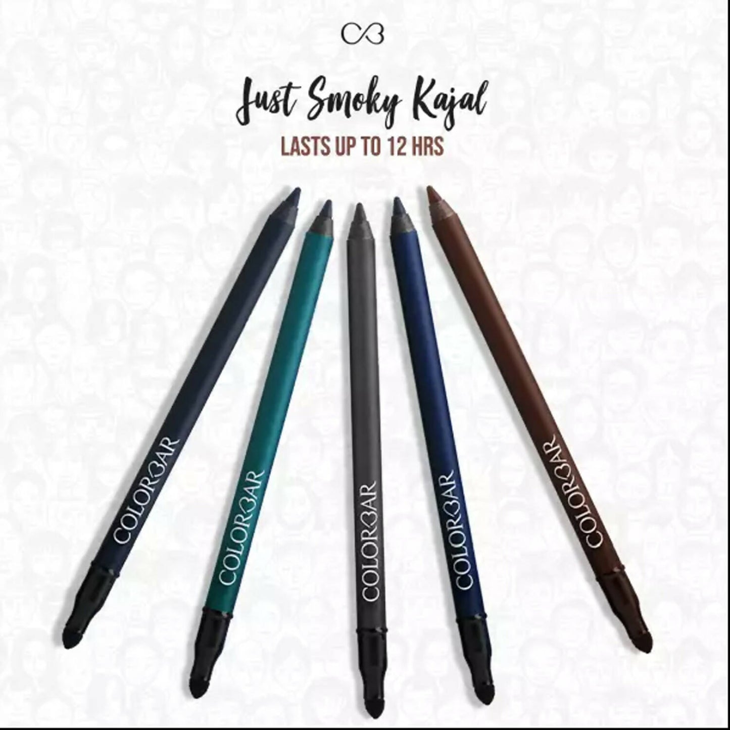 Colorbar Just Smoky Kajal Just Black - Distacart