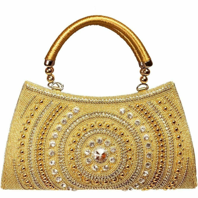 Louise Belgium Hand-held Bag  (Gold) - Distacart