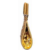Thumbnail for Louise Belgium Hand-held Bag  (Gold) - Distacart