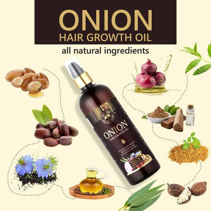 Old Tree Pure & Natural Onion Hair Oil - Distacart