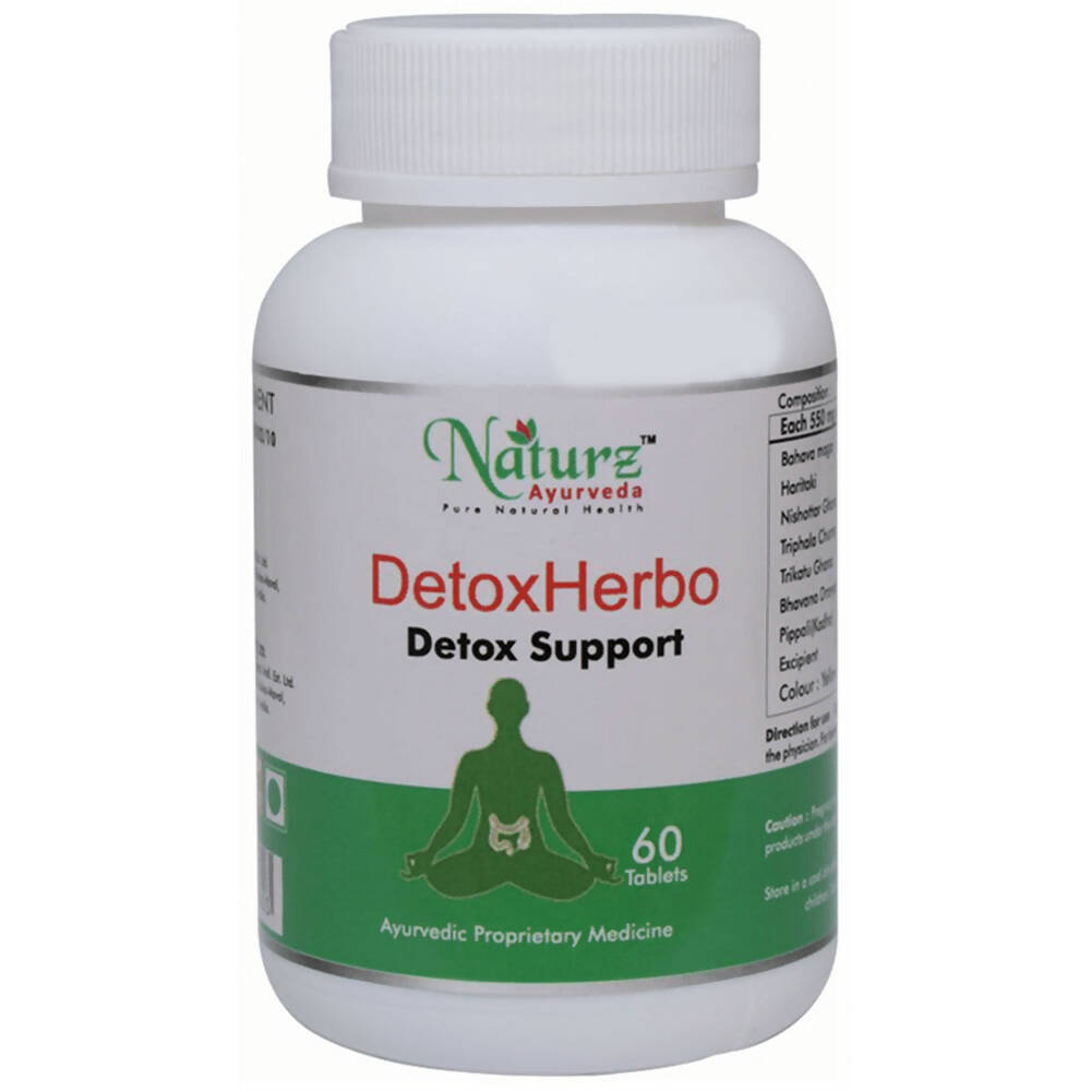 Naturz Ayurveda Detox Herbo Tablets - Distacart