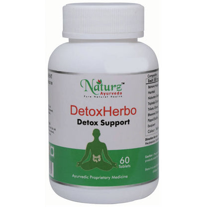 Naturz Ayurveda Detox Herbo Tablets - Distacart