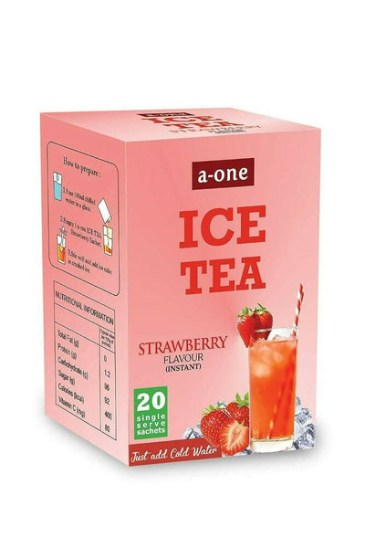 A-One Ice Tea Strawberry Flavour Instant - Distacart