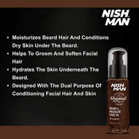 Thumbnail for Nishman Beard & Mustache Care Oil - Distacart