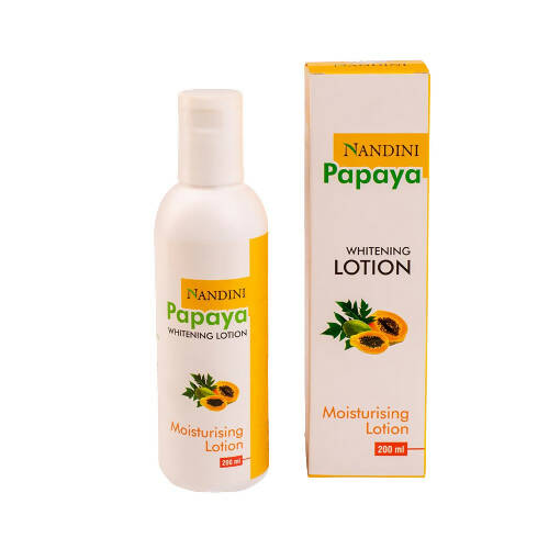Nandini Herbal Papaya Whitening Lotion - Distacart