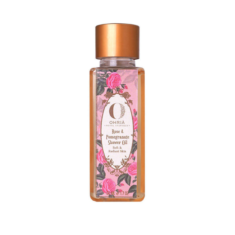 Ohria Ayurveda Rose And Pomegranate Shower Oil