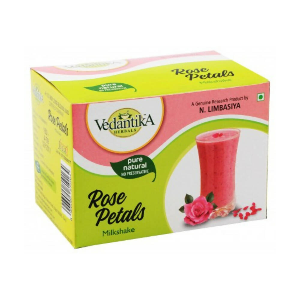 Vedantika Herbals Rose Petals Milk Shake Powder - Distacart