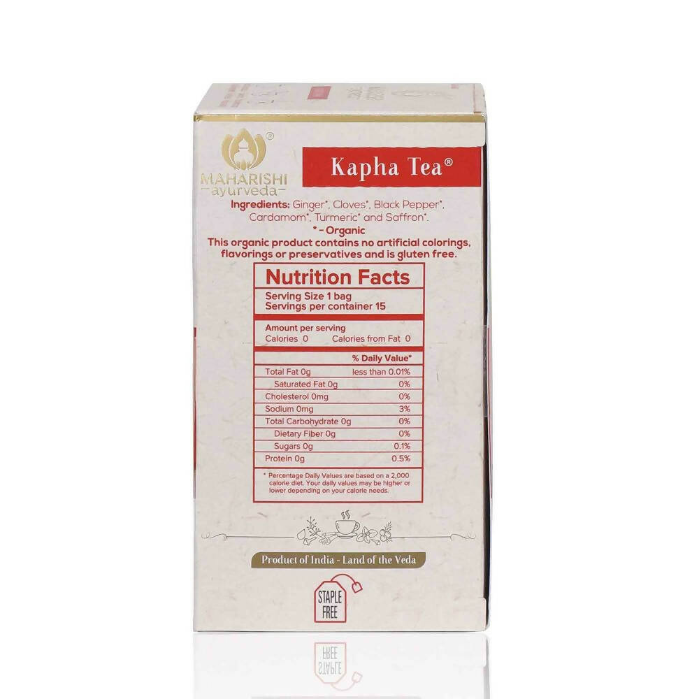 Maharishi Ayurveda Organic Kapha Tea - Distacart