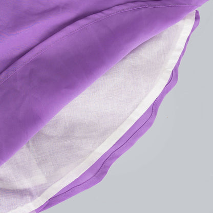 Pink Cow Fashions Purple Frilled Dress - Distacart