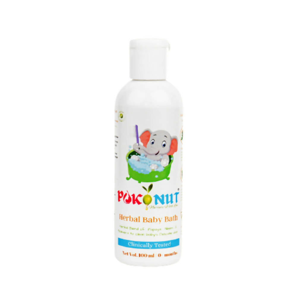 Pokonut Herbal Baby Body Bath - Distacart