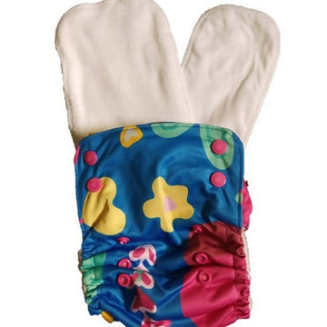 Kindermum Nano Aio Cloth Diaper With 2 Organic Cloth Inserts- Random Jungle For Kids - Distacart