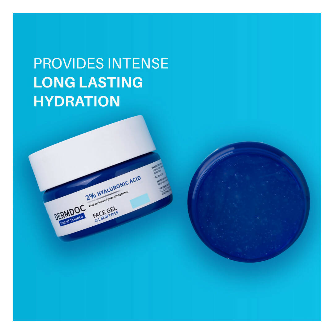 Dermdoc 2% Hyaluronic Acid Face Gel - Distacart