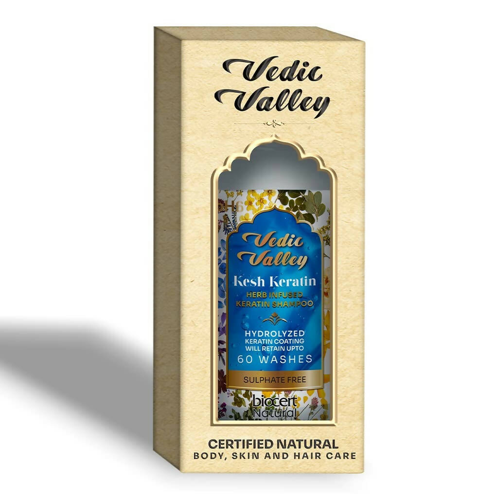 Vedic Valley Kesh Keratin Shampoo - Distacart