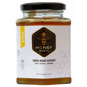 Honey Roots Acacia Raw Honey - Distacart