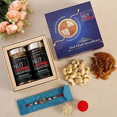 Evil Eye Rakhi & Dry Fruits Jars