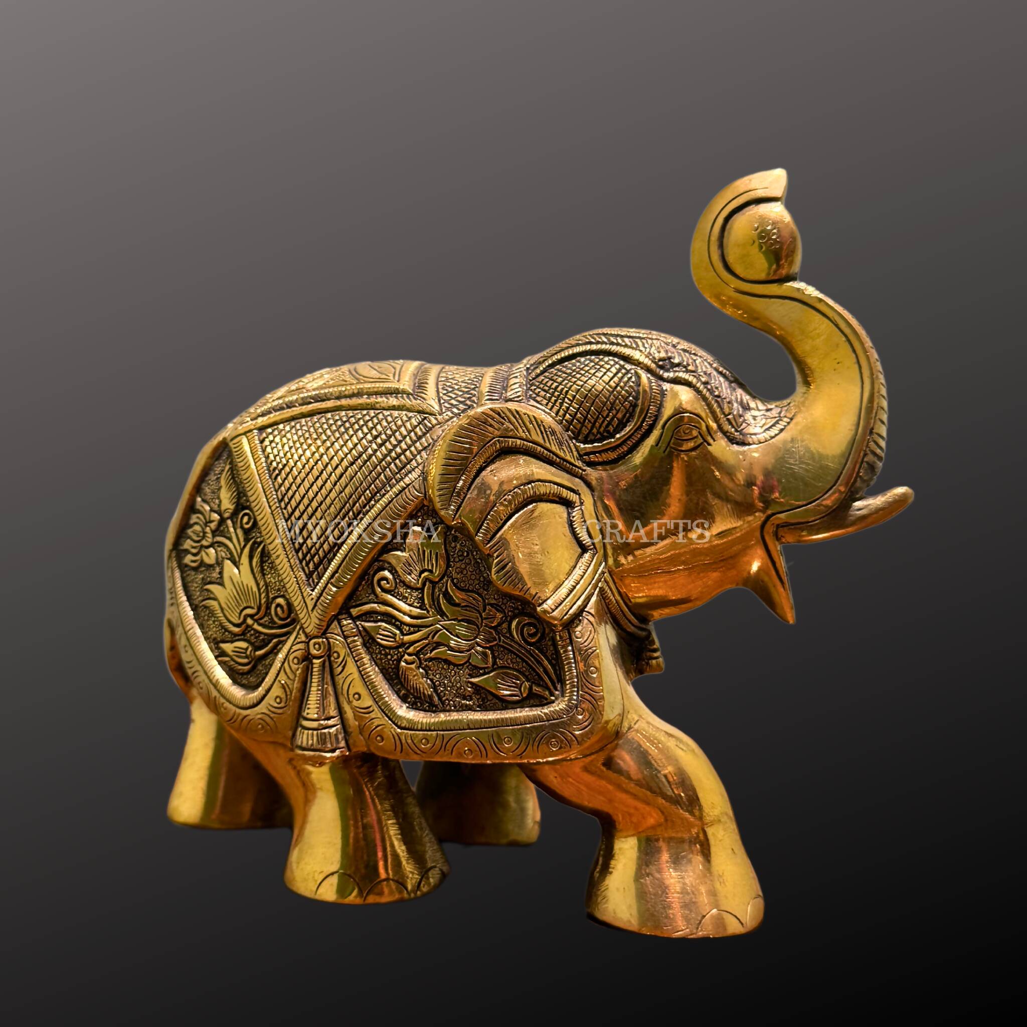 Brass Elephant Idol - Distacart