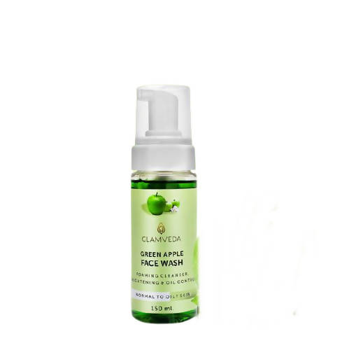 Glamveda Green Apple Brightening Foaming Face Wash
