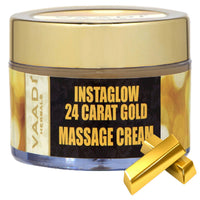Thumbnail for Vaadi Herbals Instaglow 24 Carat Gold Massage Cream - Distacart