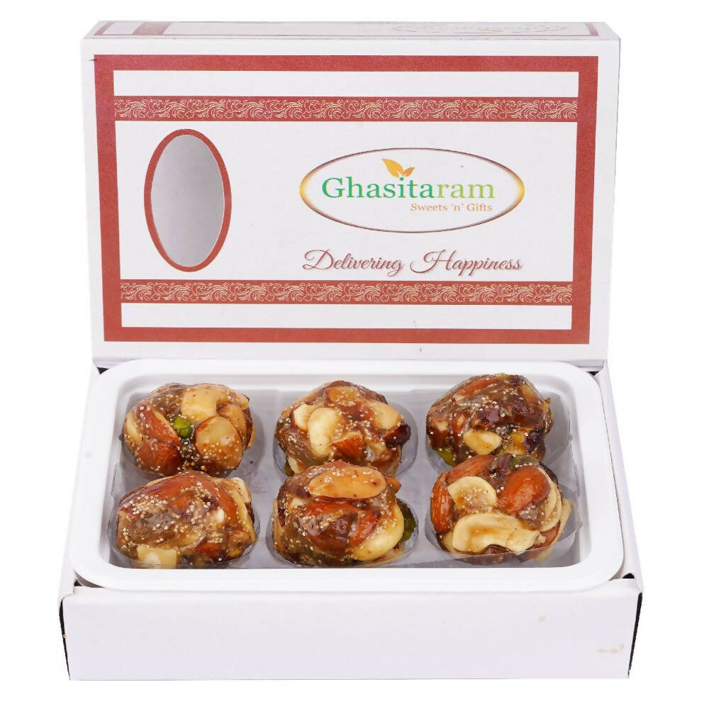 Ghasitaram Dry Fruit Laddoos with No Added Sugar - Distacart